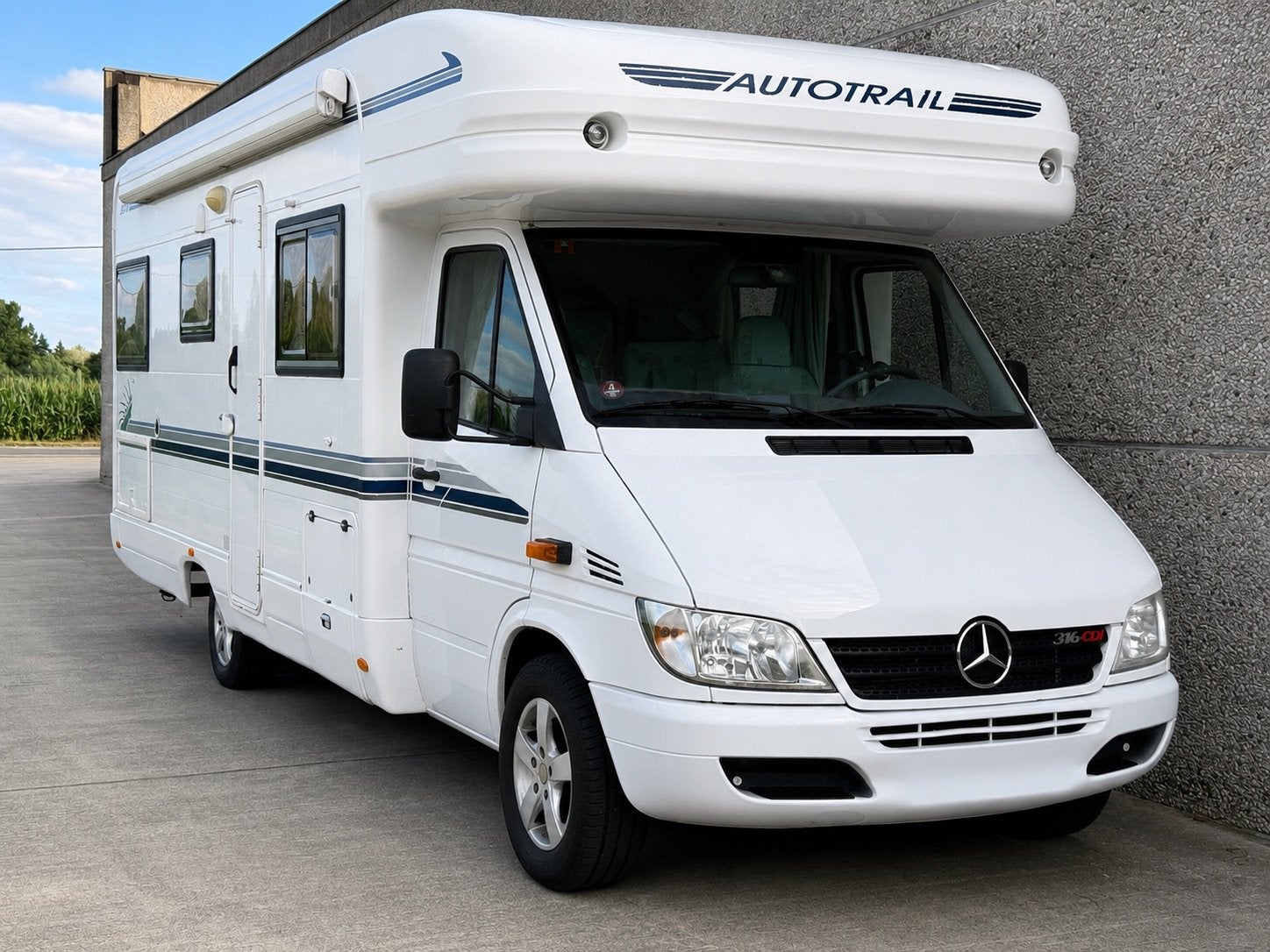 Mercedes Sprinter 316 CDI Automaat Mobilhome – 2001 – 118dkm, Automaat, Mercedes, Boiler, Bedrijf