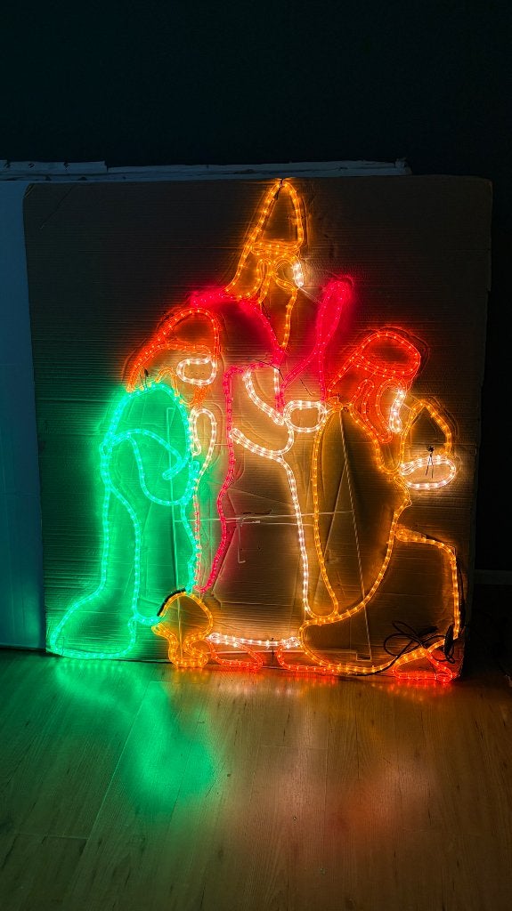 Kerstverlichting, Ophalen, Gebruikt, Led