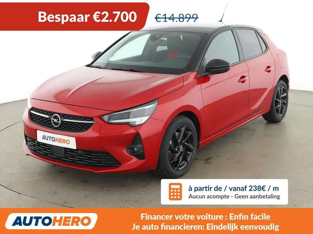 Opel Corsa 1.2 Turbo GS Line (année de construction 2022), Autos, Rouge, Euro 6, 1165 kg, Boîte manuelle