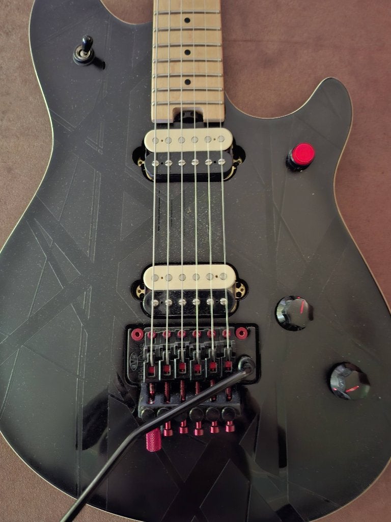 Rayures EVH Wolfgang Stealth Ghost, Enlèvement ou Envoi, Comme neuf, Solid body