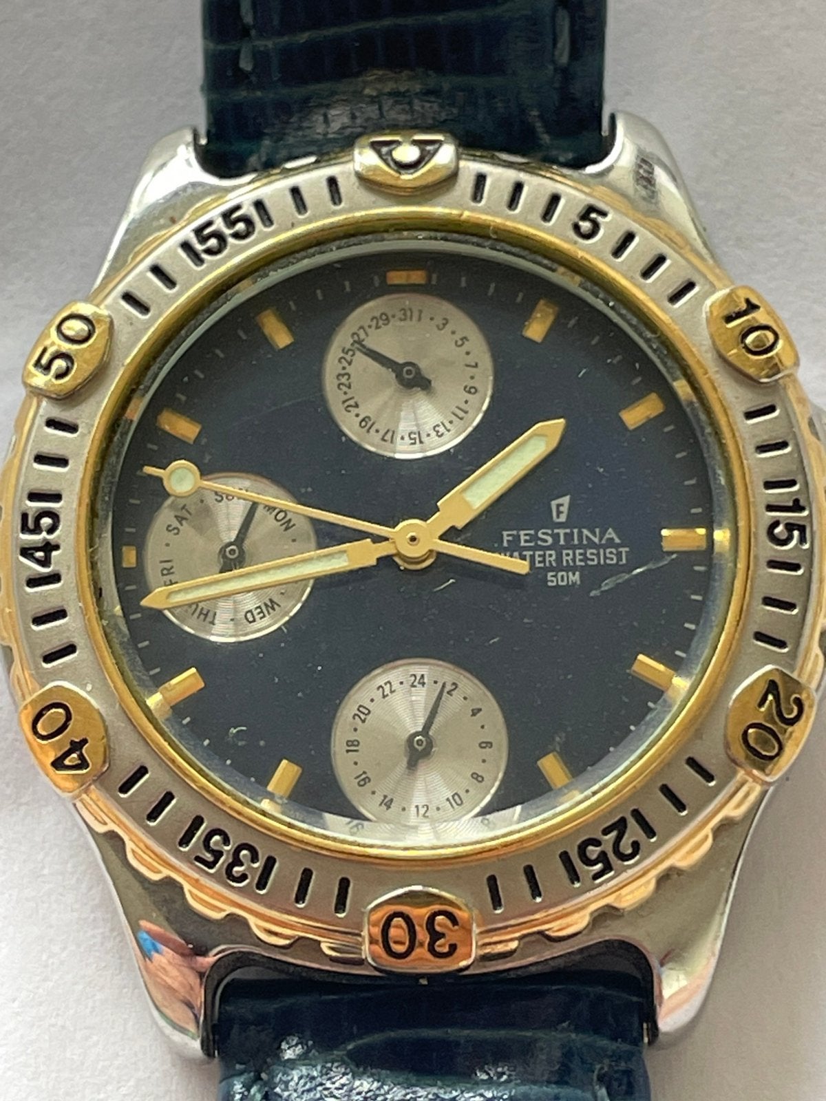 Festina, Ophalen, Polshorloge