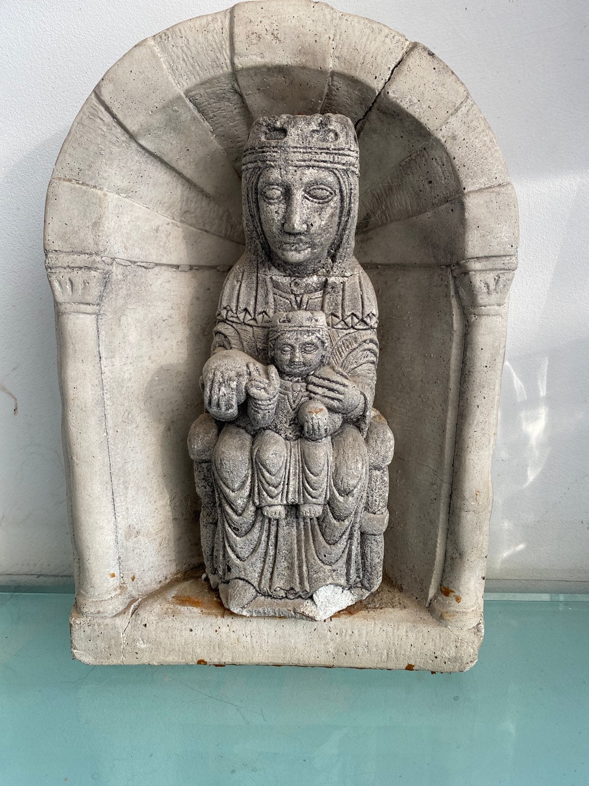 Madonne de 36 cms, Enlèvement, Comme neuf