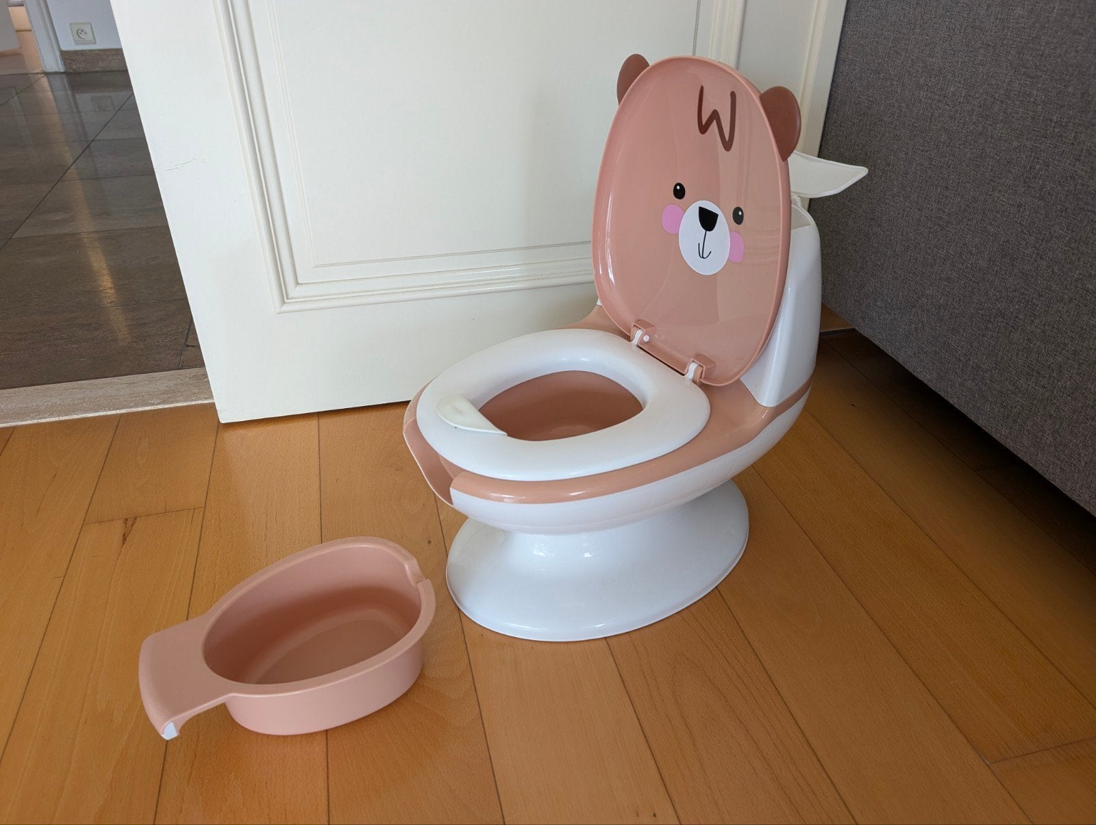 Pot pour enfant mini toilette ours, Autres marques, Enlèvement, Utilisé, Autres types