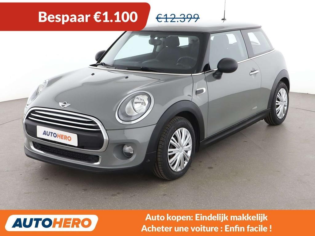 MINI One One (bj 2017, automaat), Auto's, Stof, Zwart, 1198 cc, 1120 kg