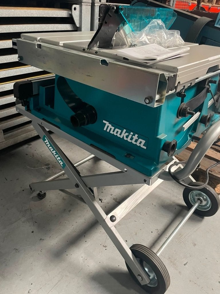 TAFELCIRKELZAAG - MAKITA - 2704N + STATIEF, Ophalen, Cirkelzaag, Nieuw, Makita