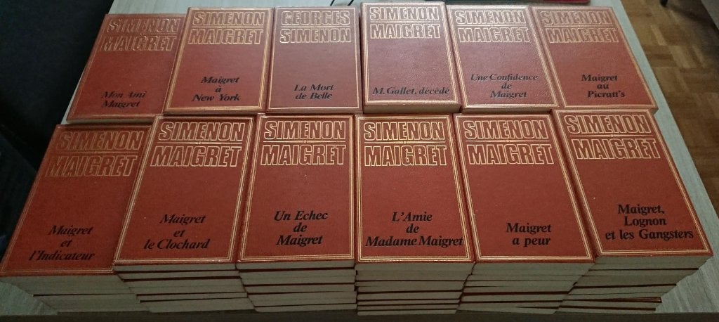 Simenon Maigret - Collection 100 romans, Enlèvement, Comme neuf, Georges Simenon