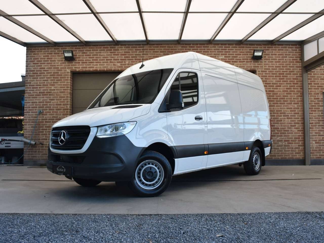 Mercedes-Benz Sprinter 315 2.0 CDI L2H2 RWD AUTOMAAT 37181,, Auto's, Bestelwagens en Lichte vracht, Automaat, Zwart, 0 kg, Wit