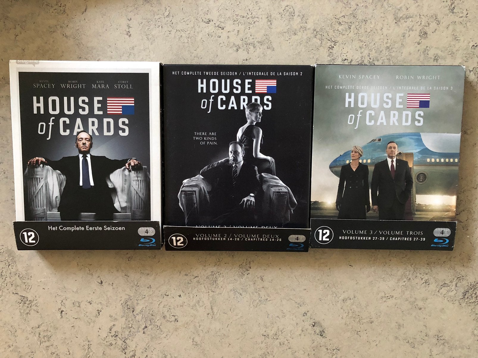 House Of Cards blu ray, Ophalen of Verzenden, Zo goed als nieuw, Seizoen 1