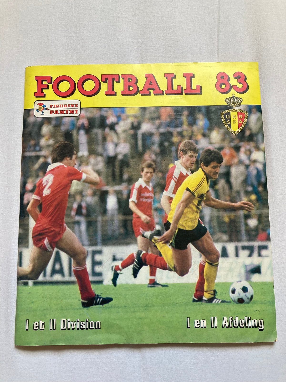 Panini complet football 83 championnat belge, Enlèvement ou Envoi, Utilisé