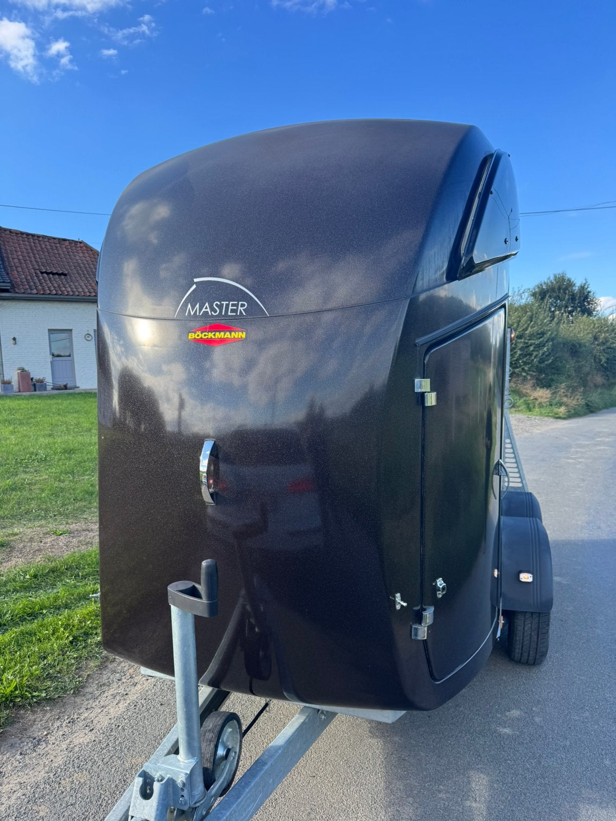 Van Bockmann serie Master 2 chevaux, Enlèvement, Comme neuf, Polyester, Remorque 2 chevaux