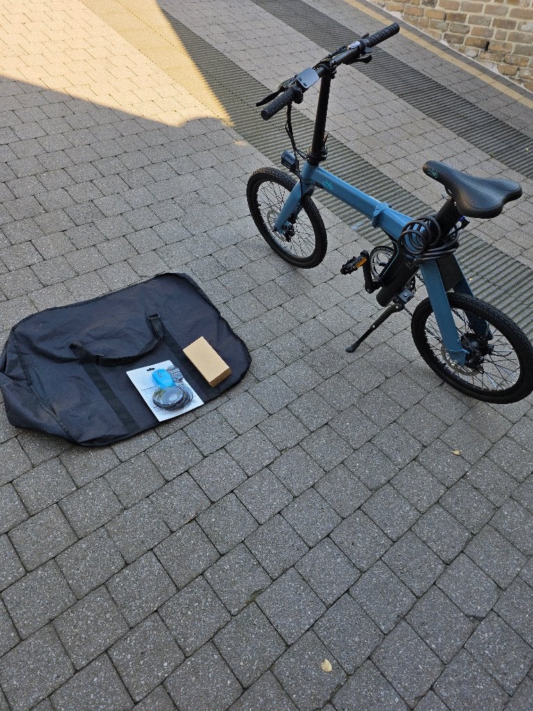 Fiido D11 vouw mountain ebike , nieuwe staat, Versnellingen, Zo goed als nieuw, Totaal opvouwbaar, Schijfrem