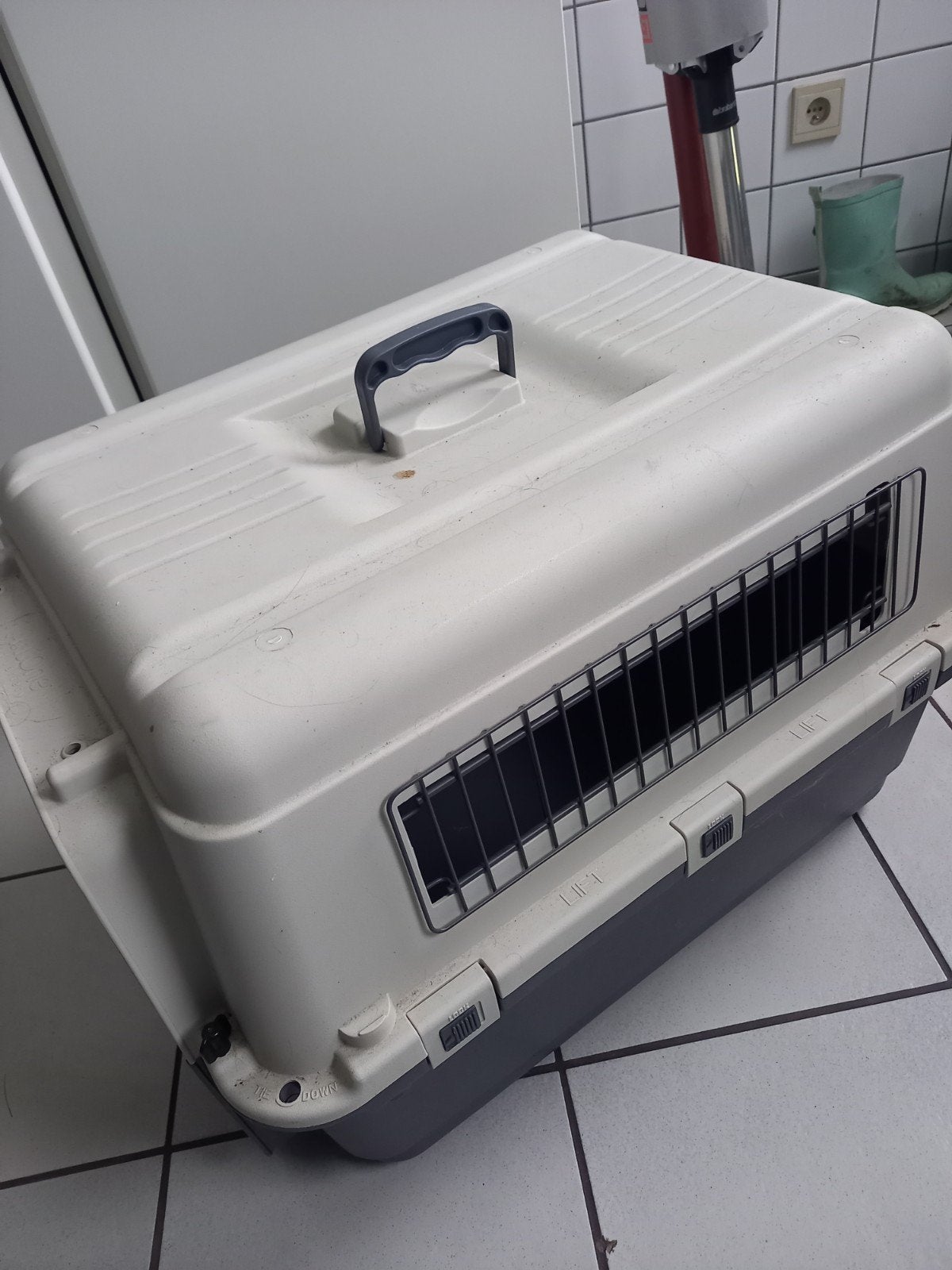 Transsport box, Ophalen