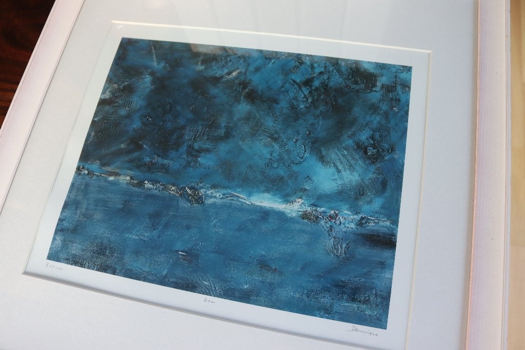 Genummerd kunstwerk ‘Zee’ van Dominique Demeulemeester, Antiek en Kunst, Ophalen