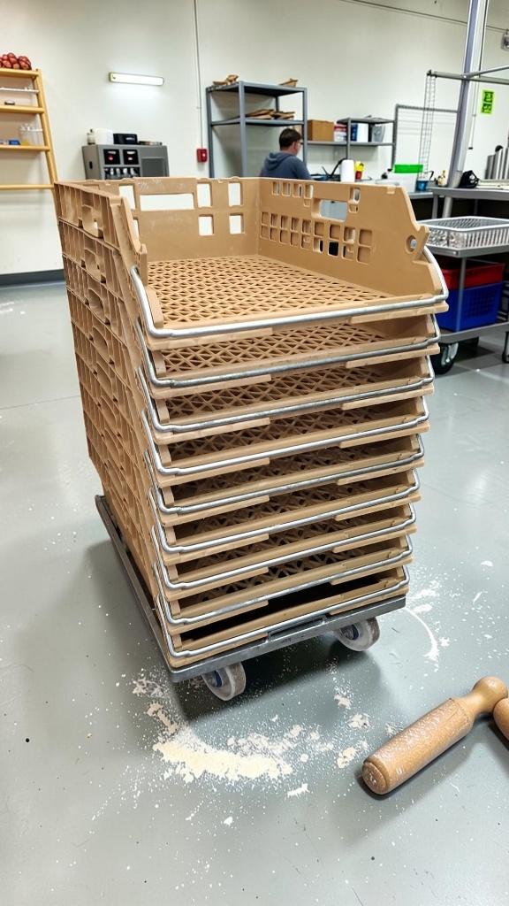 20 broban kratten met dolly, Doe-het-zelf en Bouw, Kratten en Dozen, Ophalen, Gebruikt, Krat