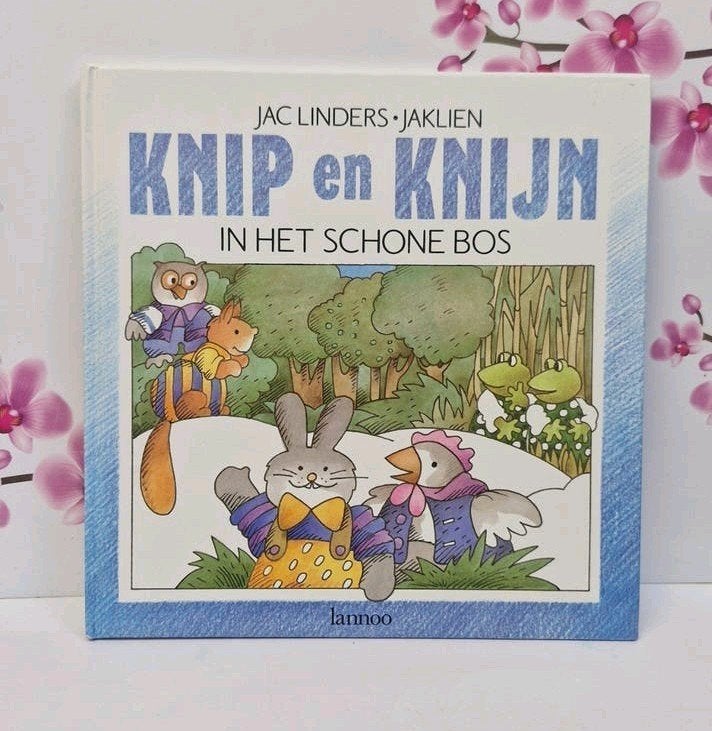 🤍 Boek: Knip en Knijn in het Schone Bos, Enlèvement ou Envoi, Comme neuf, Jac Linders Jaklien Moerman