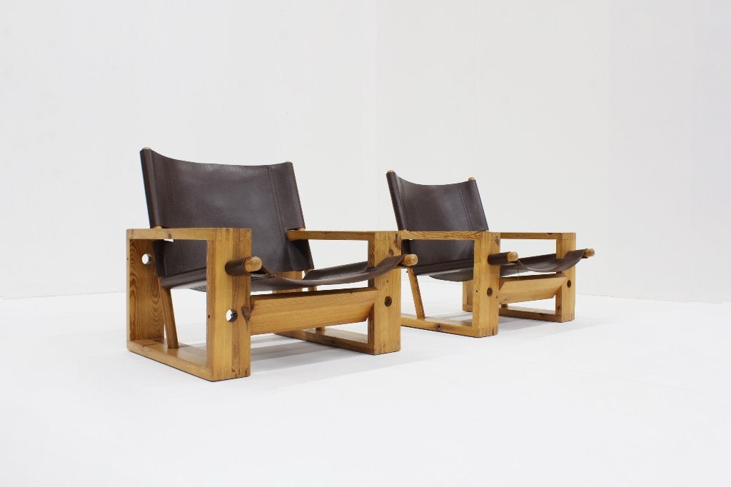 Vintage Ate van Apeldoorn fauteuils Houtwerk Hattem 1960s, Huis en Inrichting, Tweepersoons, Ophalen of Verzenden, Zo goed als nieuw
