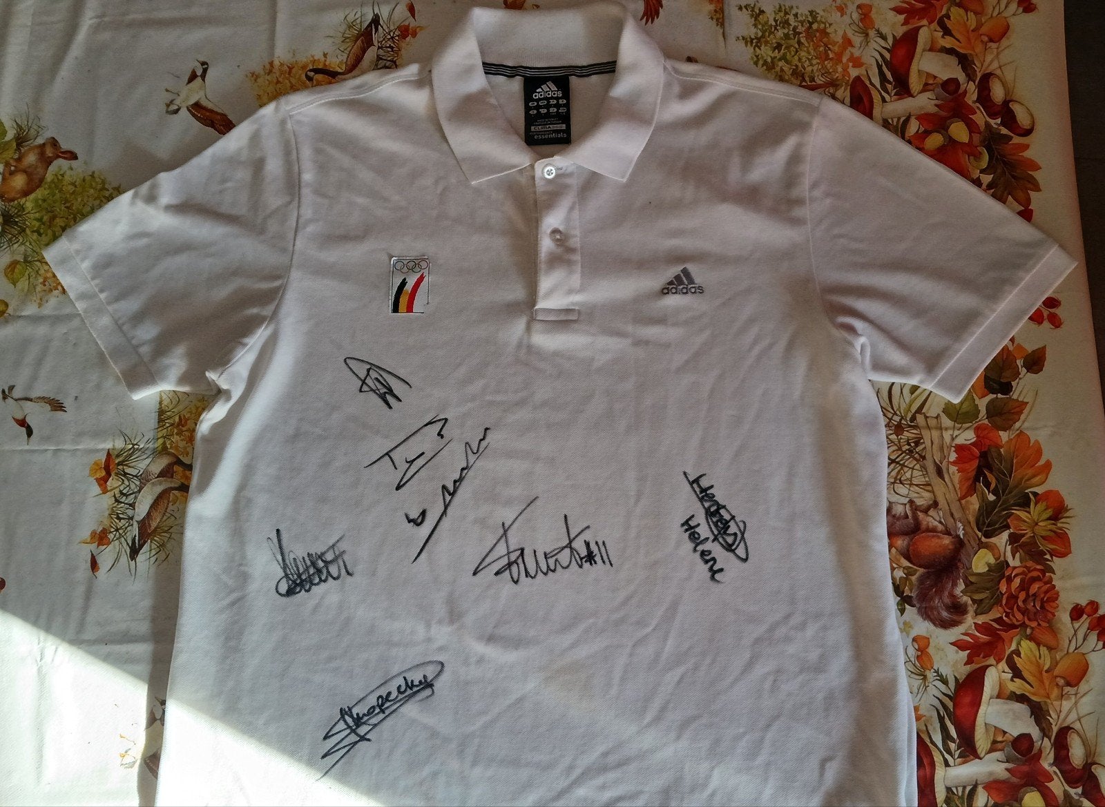 Polo gesigneerd door Van Aert, Kopecky, Meesseman., Envoi, Signé