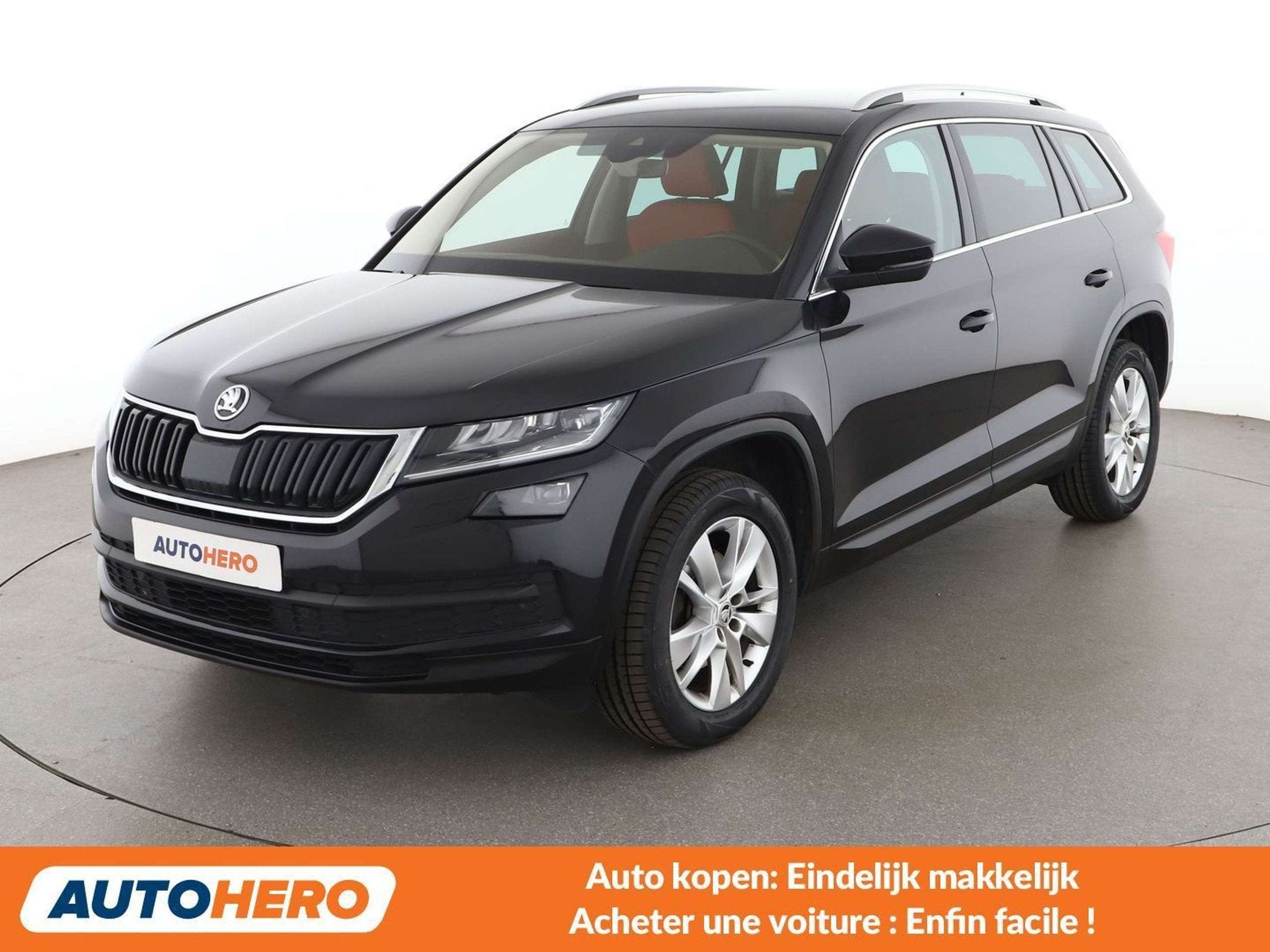 Skoda Kodiaq 2.0 TDI Style (année de construction 2017), Autos, Cuir, Achat, 110 kW, 1968 cm³