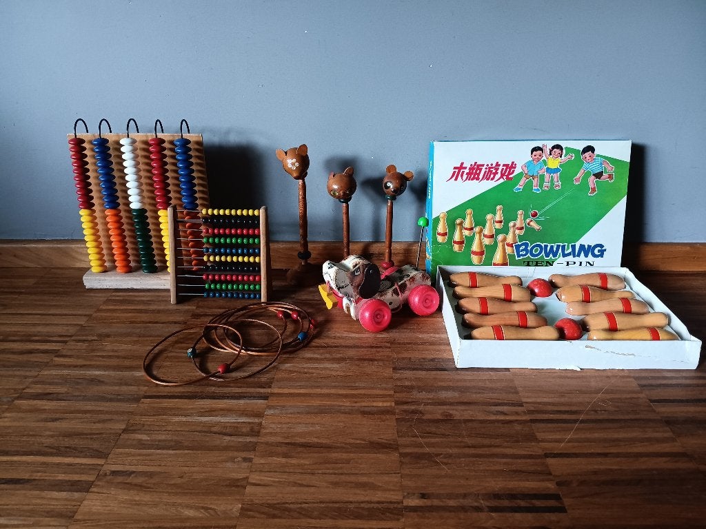 Lotje oud houten speelgoed, Enlèvement ou Envoi