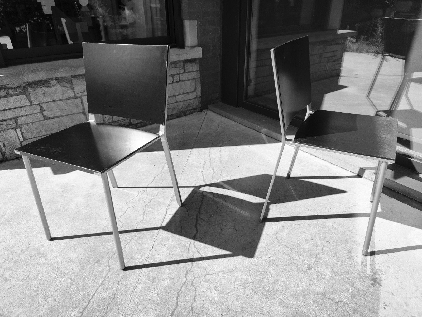 Claire Bataille & Paul ibens, set de 6 chaises, Enlèvement