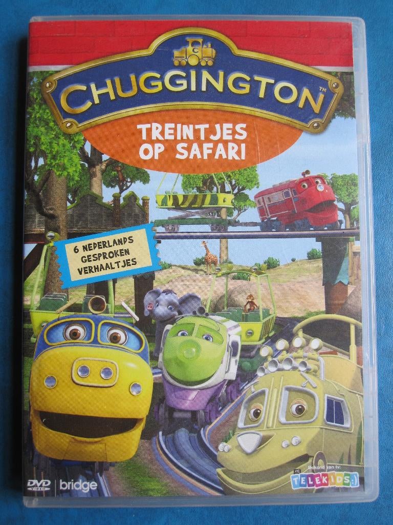 Chuggington - Trains sur Safari, CD & DVD, DVD | Enfants & Jeunesse, Comme neuf, TV fiction, Tous les âges, Enlèvement ou Envoi