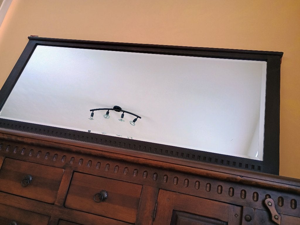 grote spiegel 1m78 x 80 cm, Huis en Inrichting, Woonaccessoires | Spiegels, Ophalen, 125 cm of meer, Zo goed als nieuw, Minder dan 100 cm