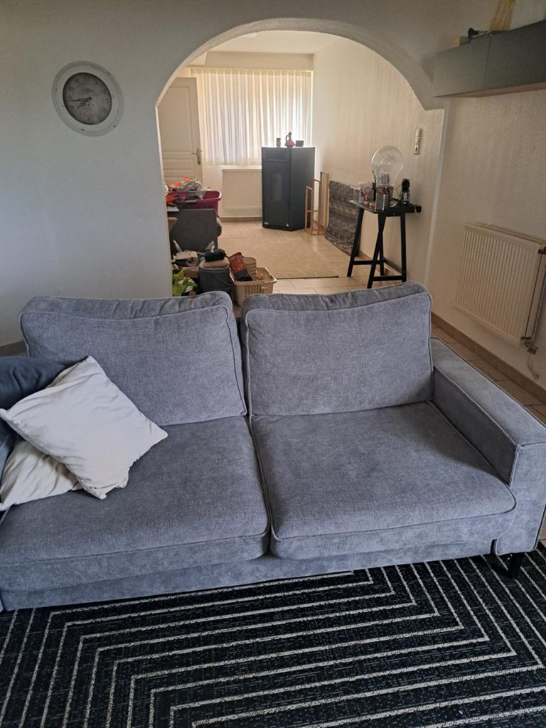 A louer maison 3 chambre, Immo, Huizen te huur, Jumet, 100 m², Twee onder één kap, Direct bij eigenaar