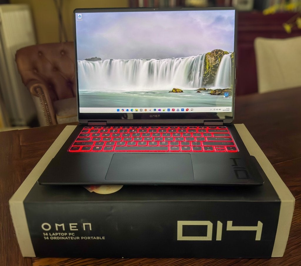 HP OMEN Transcend 14 Gaming laptop, Ophalen, HP Omen, Met videokaart, Zo goed als nieuw