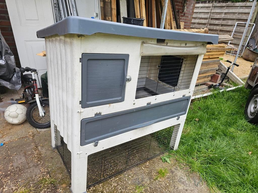Konijnenhok + accesoires, Dieren en Toebehoren, Ophalen