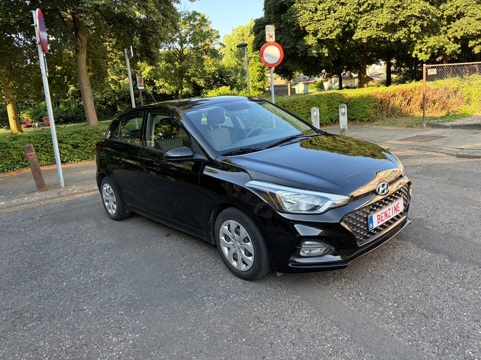 Hyundai I20 1.2 benz 55000km 2019 garantie, Auto's, Voorwielaandrijving, Testrit aan huis, Stof, 4 cilinders