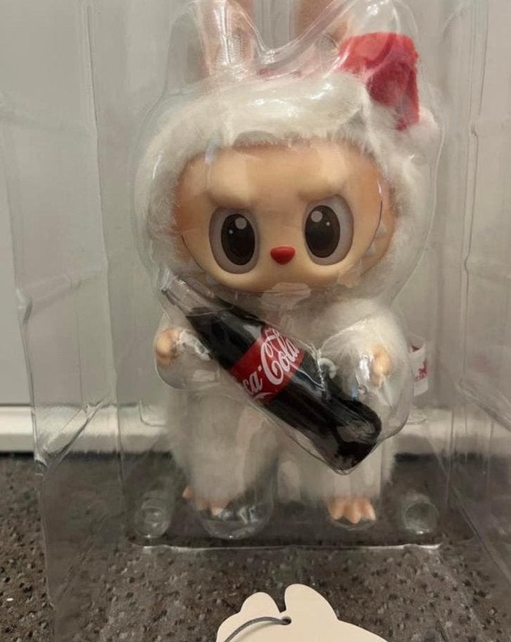 POP MART labubu x coca cola PRIJS PER STUK blik of flesje, Collections, Jouets miniatures, Enlèvement, Comme neuf