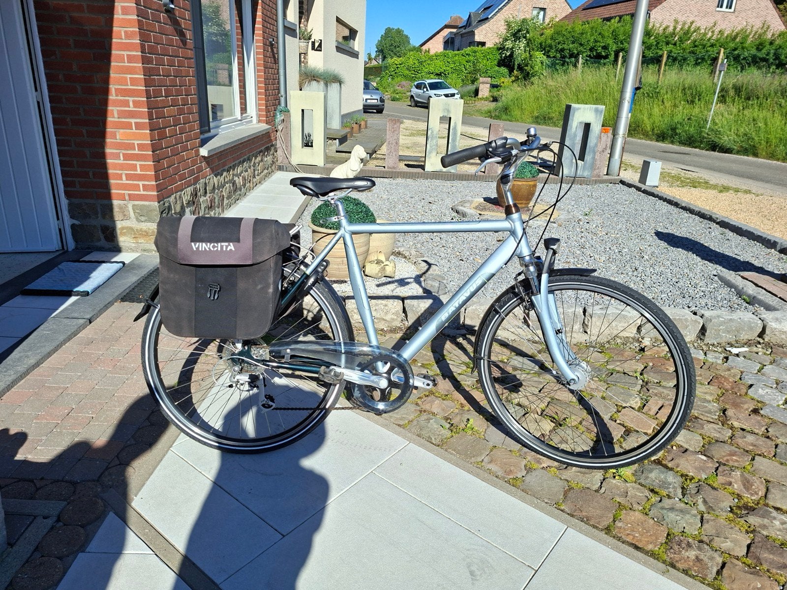 Heren fiets, Ophalen