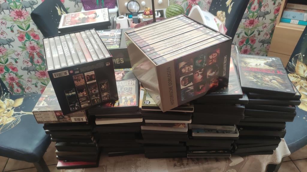 150 tal dvd's te koop, Ophalen, Gebruikt, Actie en Avontuur