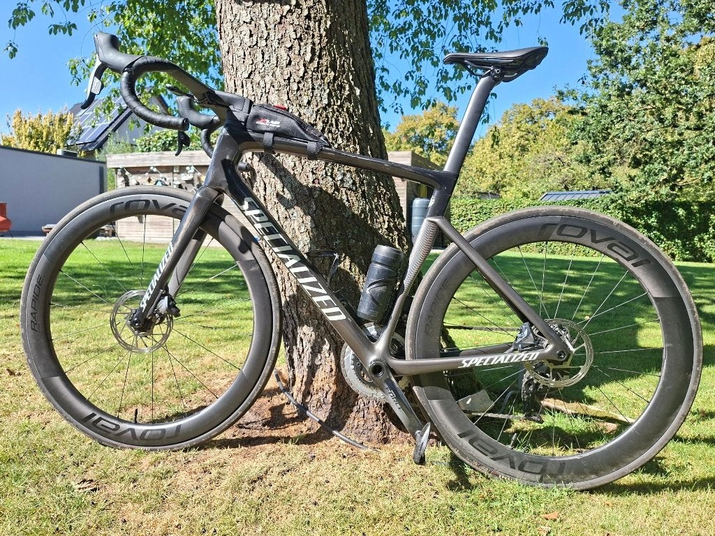 specialised TARMAC SL7 PRO etap carb/smk/metwhtsil 56, Fietsen en Brommers, Fietsen | Racefietsen, Carbon, Heren, Zo goed als nieuw