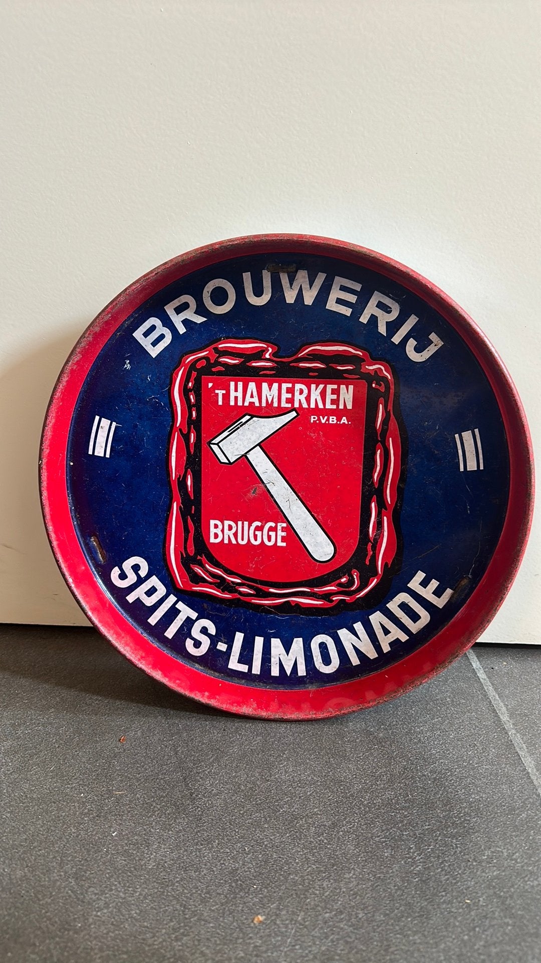 Spits limonade reclamebord, Ophalen of Verzenden, Zo goed als nieuw, Reclamebord