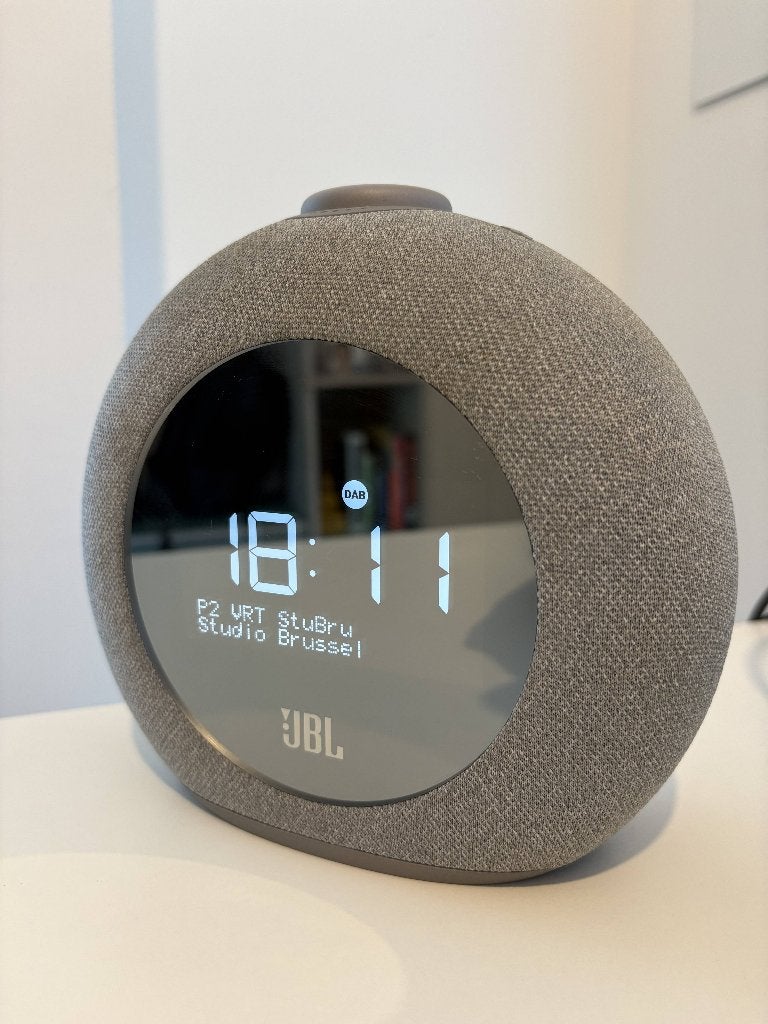 JBL Horizon 2 DAB Wekkerradio Wake-up Light Grijs, Elektronische apparatuur, Wekkers, Ophalen, Zo goed als nieuw, Digitaal