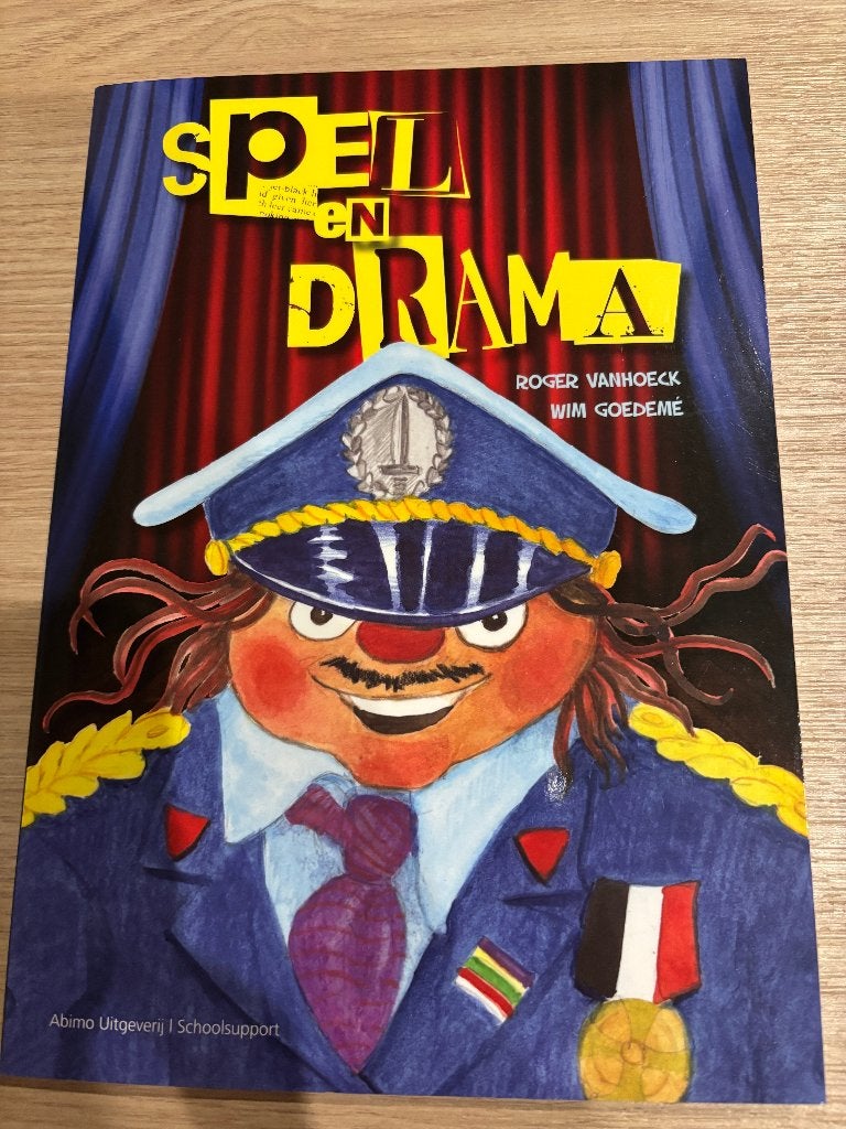 Boek: Spel en drama, Ophalen, Non-fictie, Roger Vanhoeck en Wim Goedemé, Zo goed als nieuw