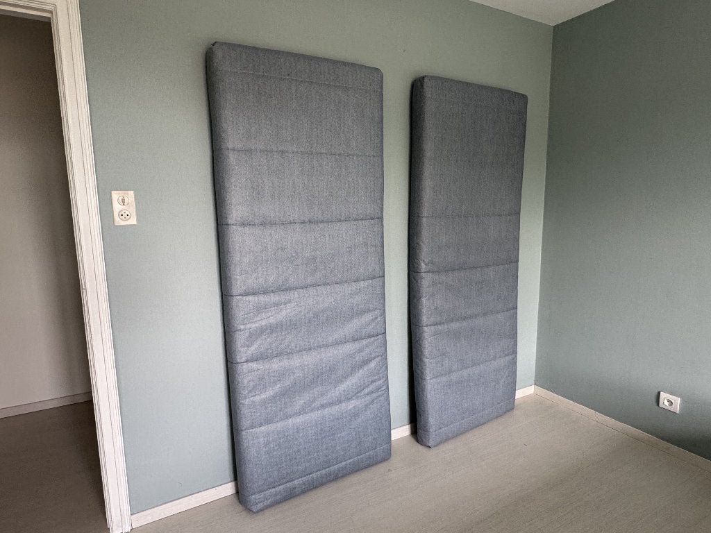 Matras - 80 x 200cm - ÅGOTNES IKEA (2 stuks), Huis en Inrichting, Slaapkamer | Matrassen en Bedbodems, Ophalen, Eenpersoons, Nieuw