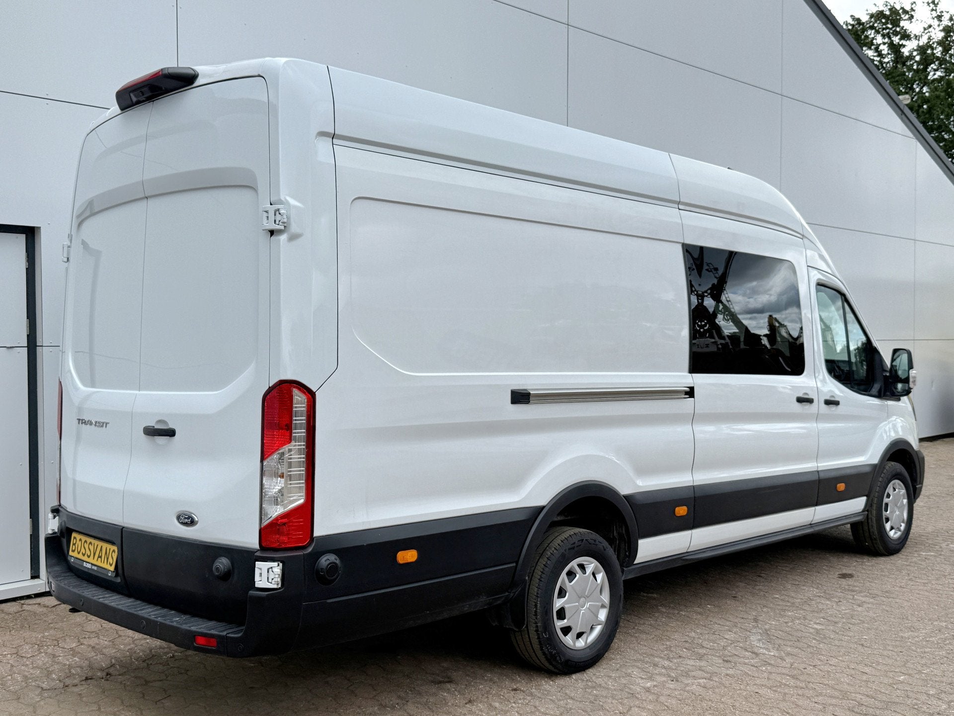 Ford Transit DC 2.0 TDCI 170PK L4H3 Dubbele Cabine 6-Stoelen, Autos, Achat, Entreprise, 2626 kg, Boîte manuelle