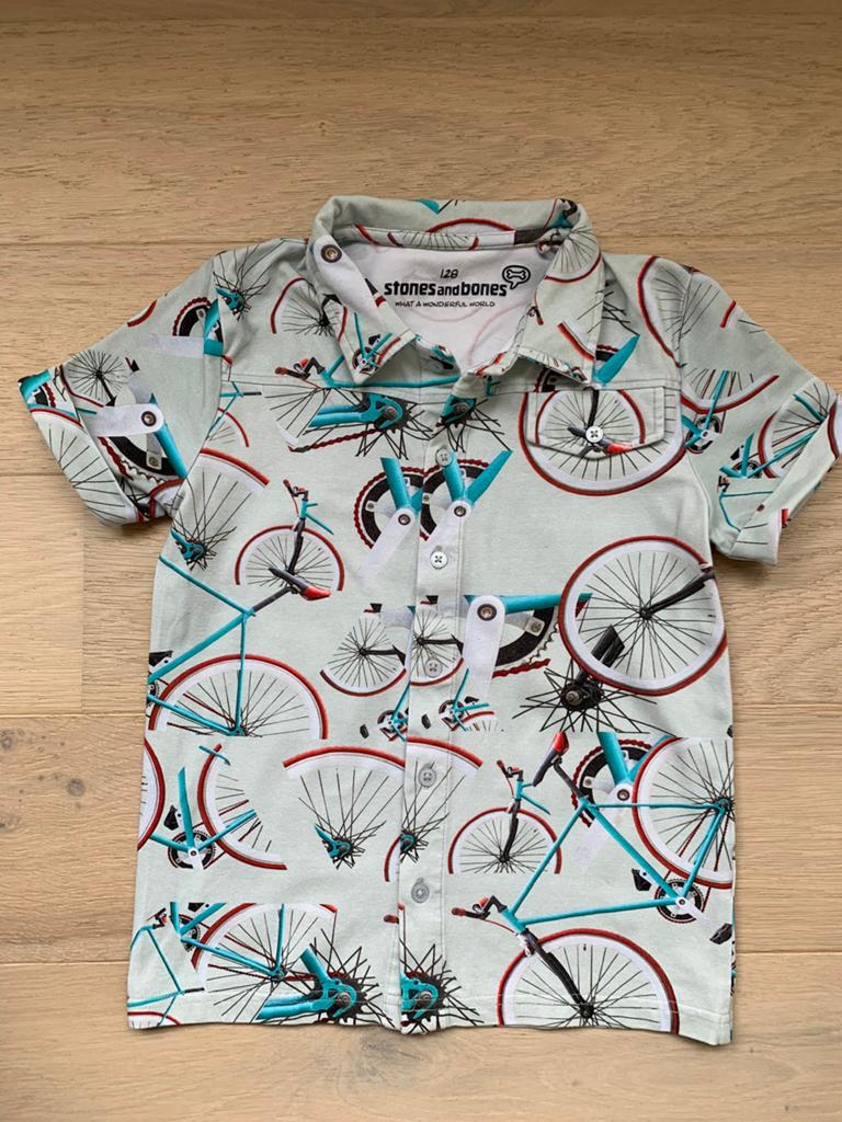 Stones and Bones T-Shirt - maat 128 - zeer goede staat!, Kinderen en Baby's, Kinderkleding | Maat 128, Ophalen of Verzenden, Zo goed als nieuw