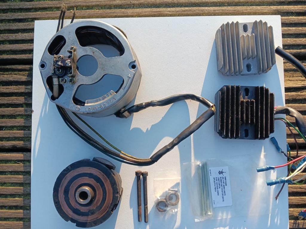 Yamaha xs 650, Motoren, Ophalen