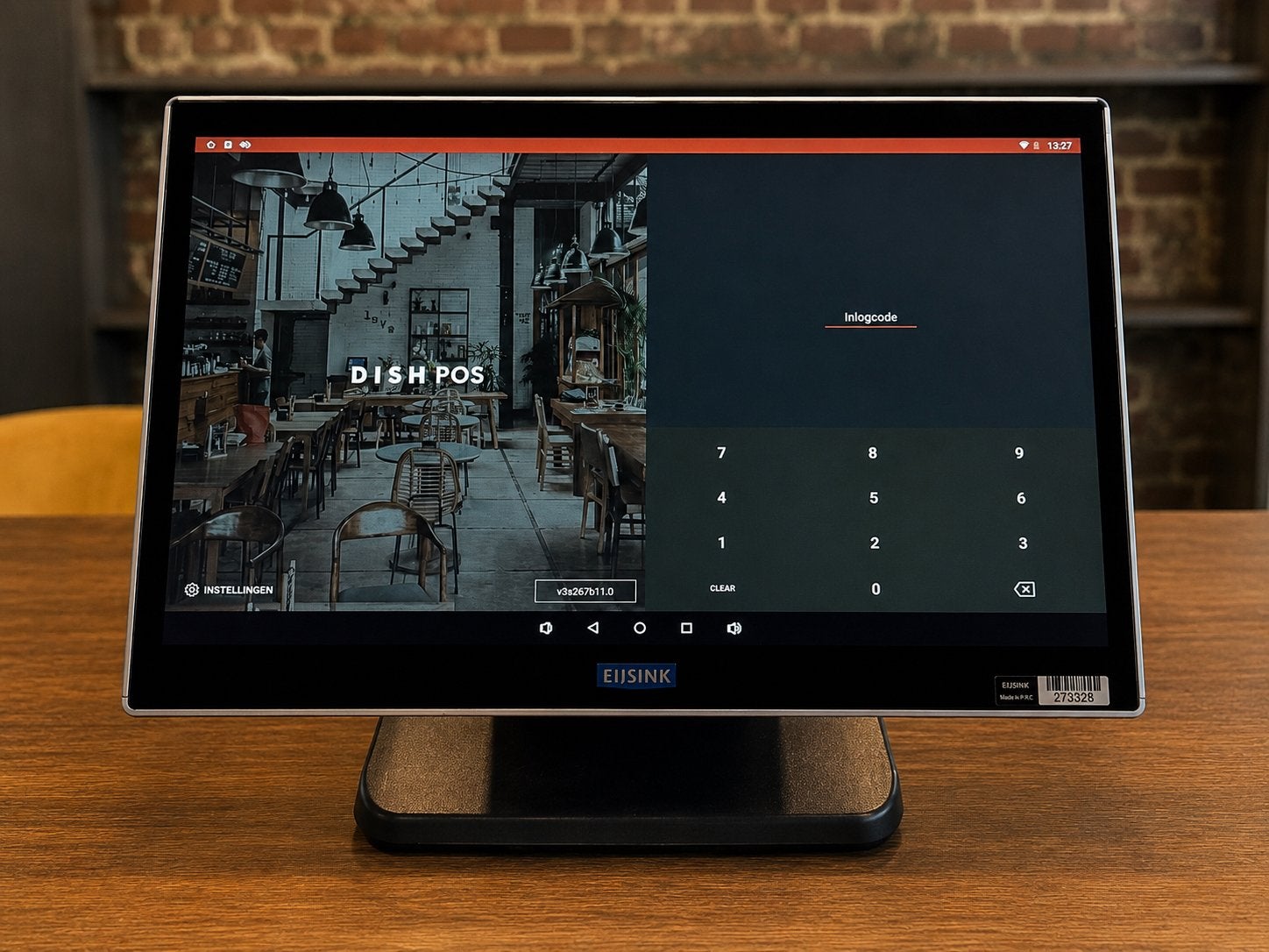 Eijsink 15,6” Touchscreen Kassascherm / POS Terminal, Ophalen, Zo goed als nieuw, Touchscreen