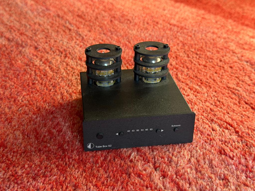 Préamplificateur Phono à Tubes Pro-Ject Tube Box S2, TV, Hi-fi & Vidéo, Tourne-disques, Comme neuf, Enlèvement