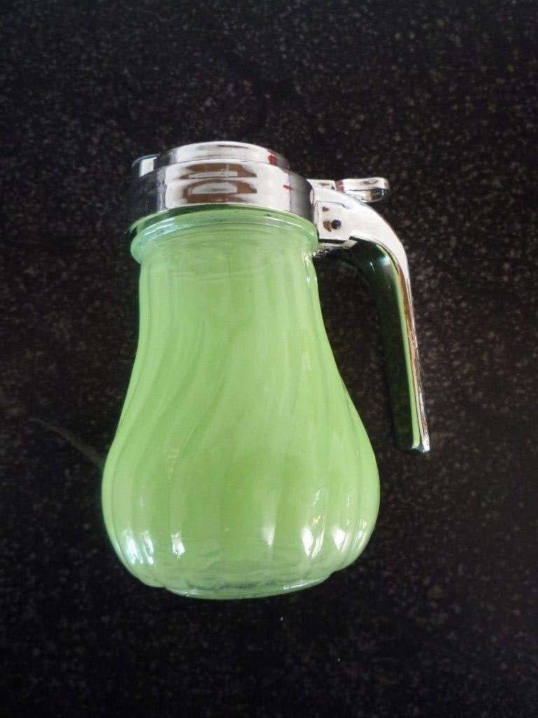 retro groen melkkannetje, Ophalen of Verzenden, Huis en Inrichting