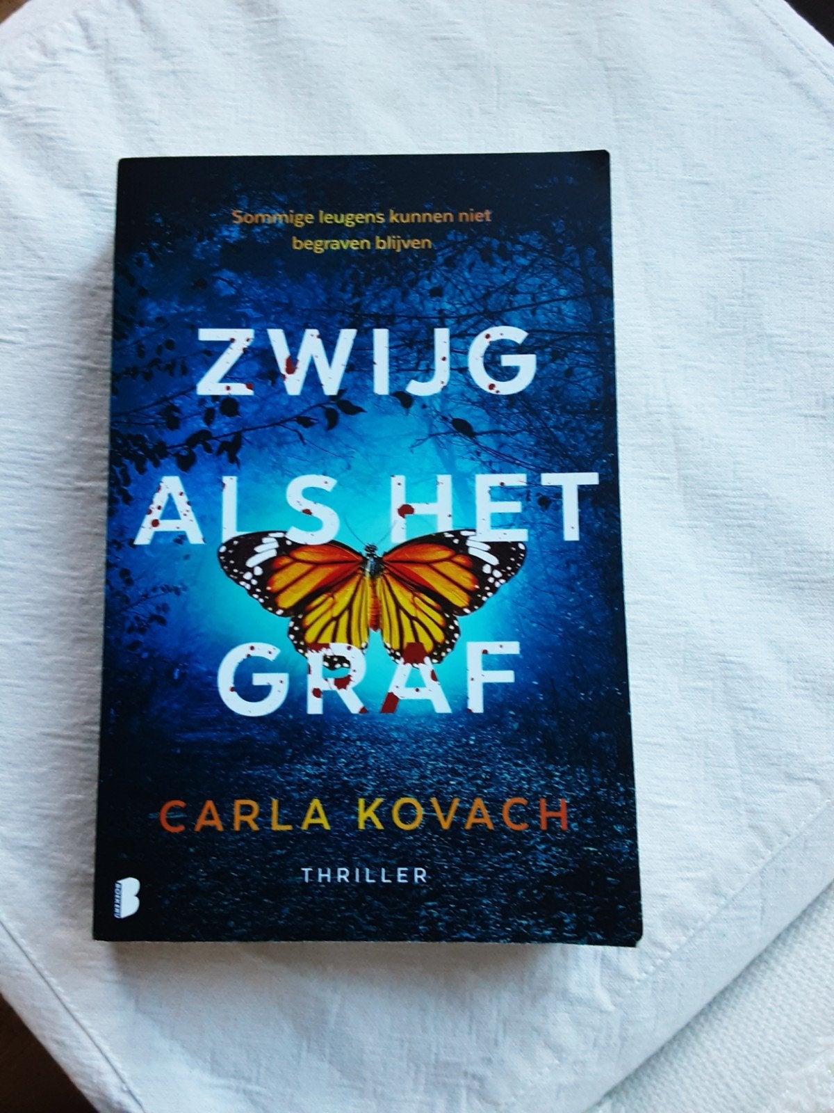 Thriller "Zwijg als het graf" van Carla Kovac, Livres, Thrillers, Enlèvement ou Envoi