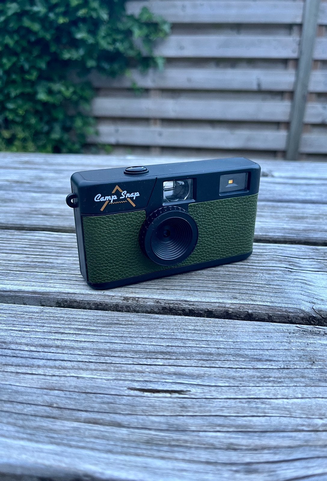 Campsnap groen blauw en wit zgan, Audio, Tv en Foto, Ophalen of Verzenden, Zo goed als nieuw