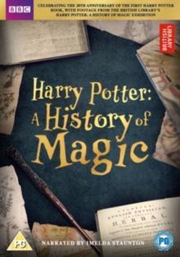 Dvd - Harry Potter - A History of magic, Ophalen of Verzenden, Engels, Engels