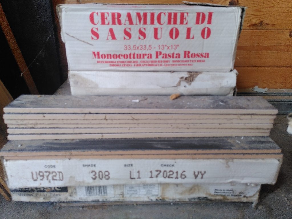 Lot de carrelage, Bricolage & Construction, Enlèvement, Comme neuf, 5 à 10 m², Carrelage de sol