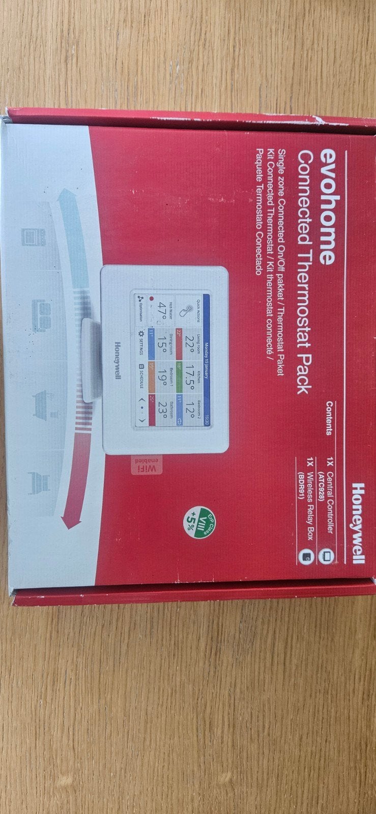 Evohome ATP921R3100, Enlèvement, Thermostat intelligent, Neuf
