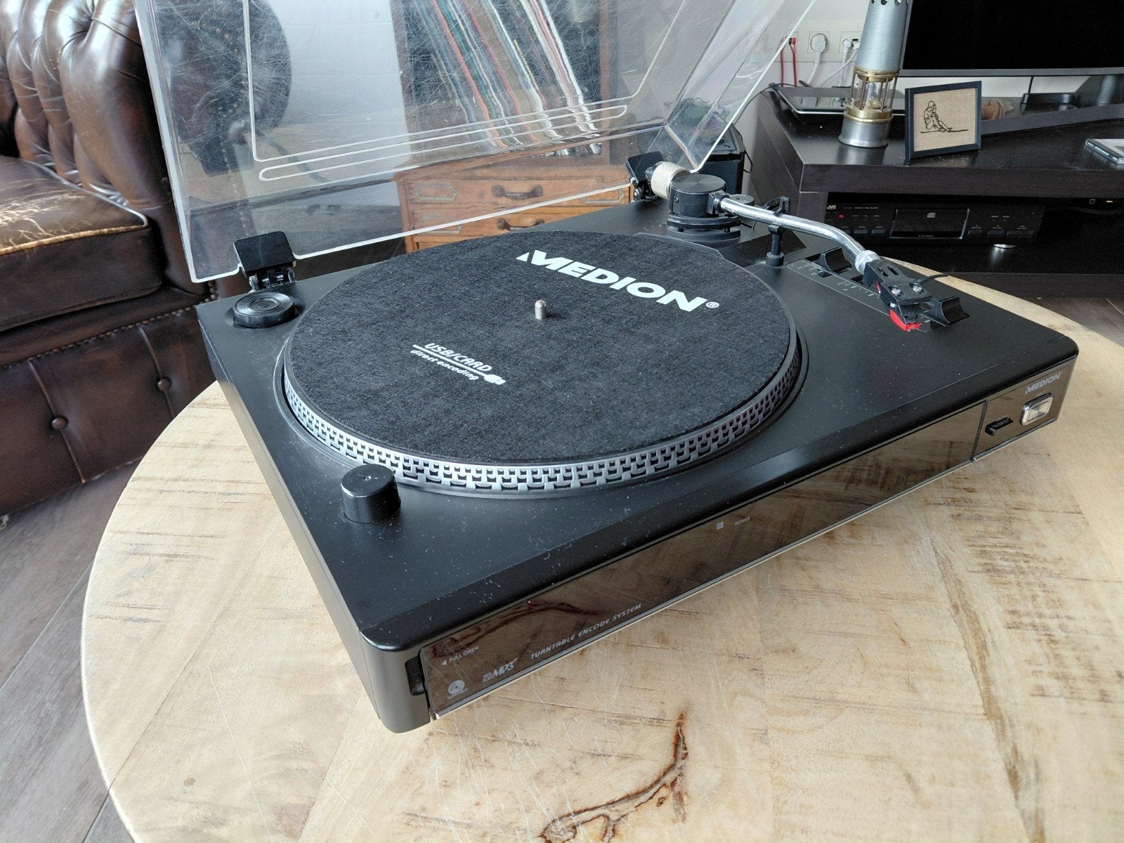 Medion MD 83821, Audio, Tv en Foto, Platenspelers, Ophalen, Zo goed als nieuw, Platenspeler, Overige merken